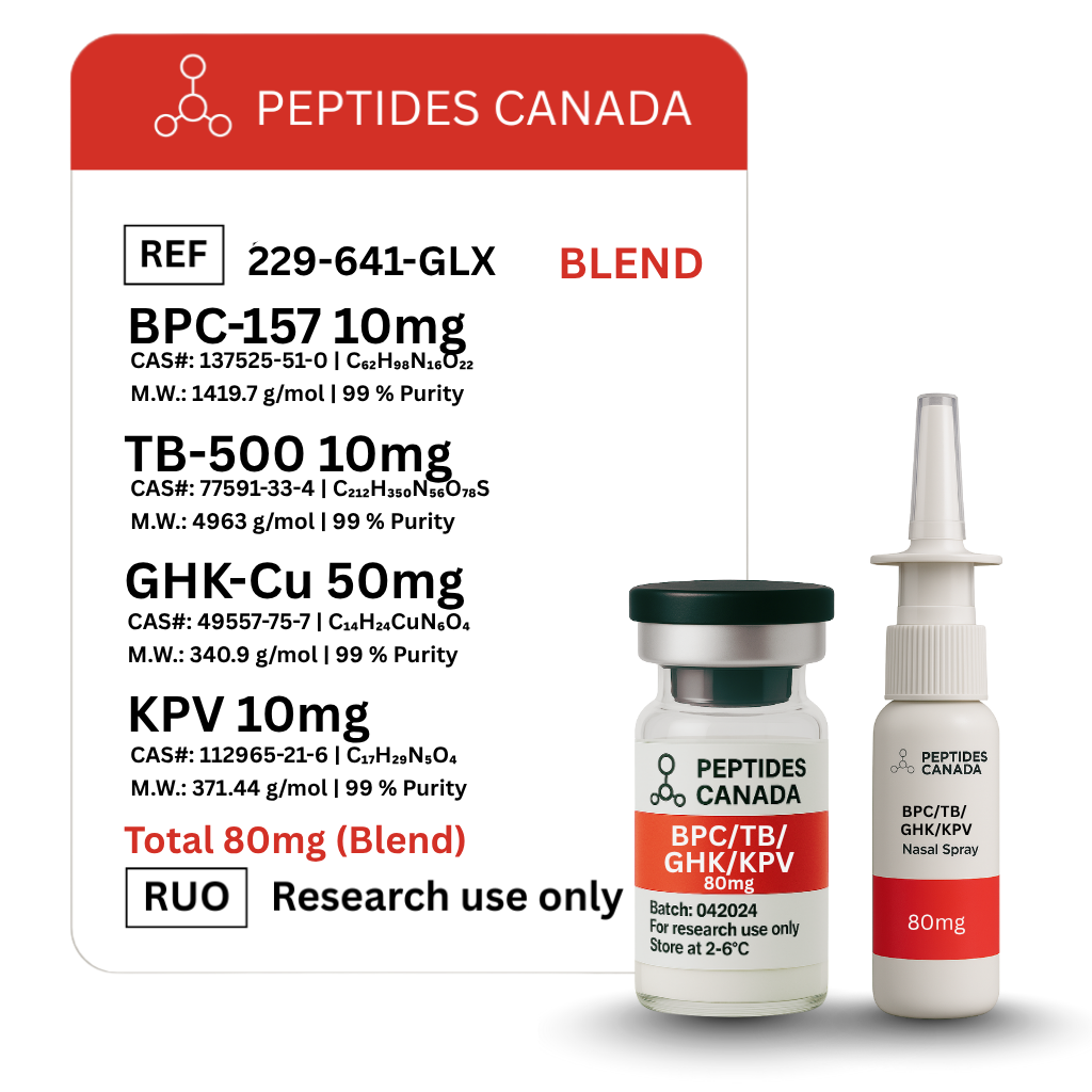 KLOW Blend - GHK-CU + TB-500 + BPC-157 + KPV 10mg