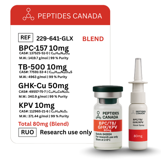 KLOW Blend - GHK-CU + TB-500 + BPC-157 + KPV 10mg
