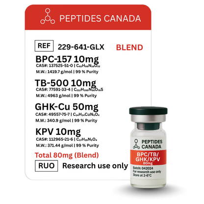 KLOW Blend - GHK-CU + TB-500 + BPC-157 + KPV 10mg